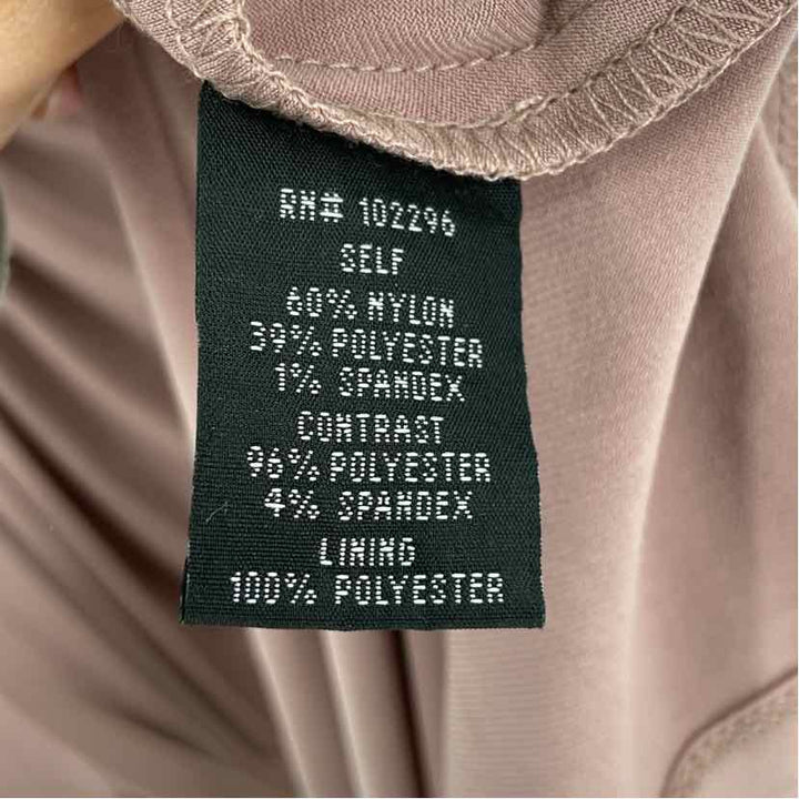 Size 10 CONNECTED APPAREL Mauve Lace Dress