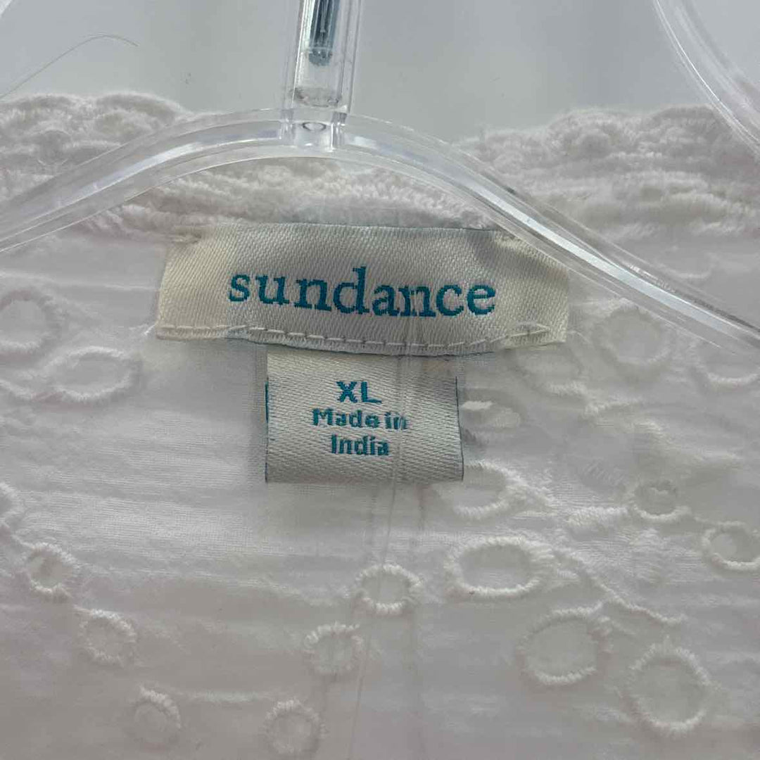 Size XL sundance White Shirt