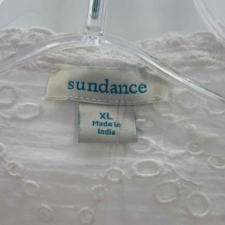 Size XL sundance White Shirt