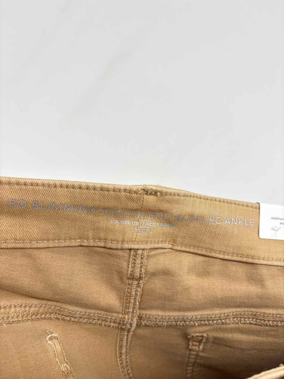 Size 10 Chico's Tan Pants