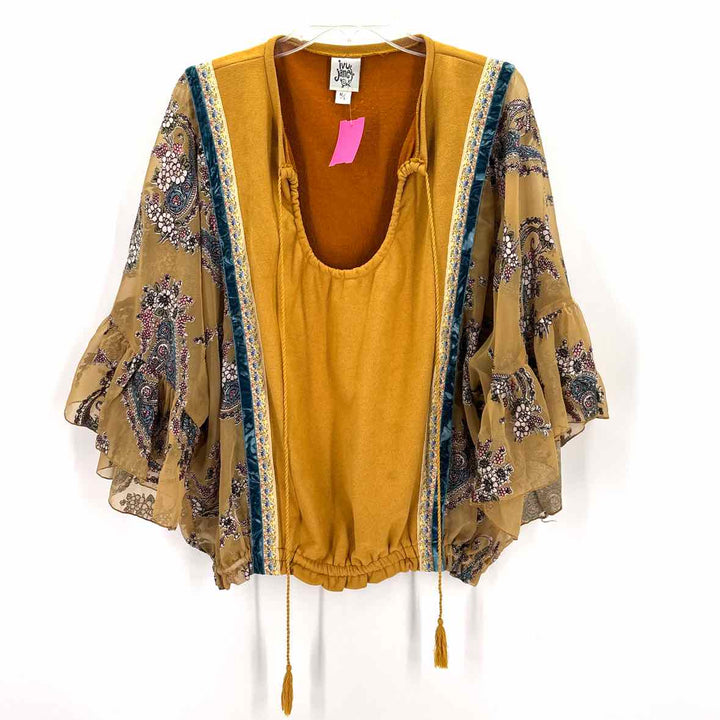 Size M/L IVY JANE Mustard Shirt