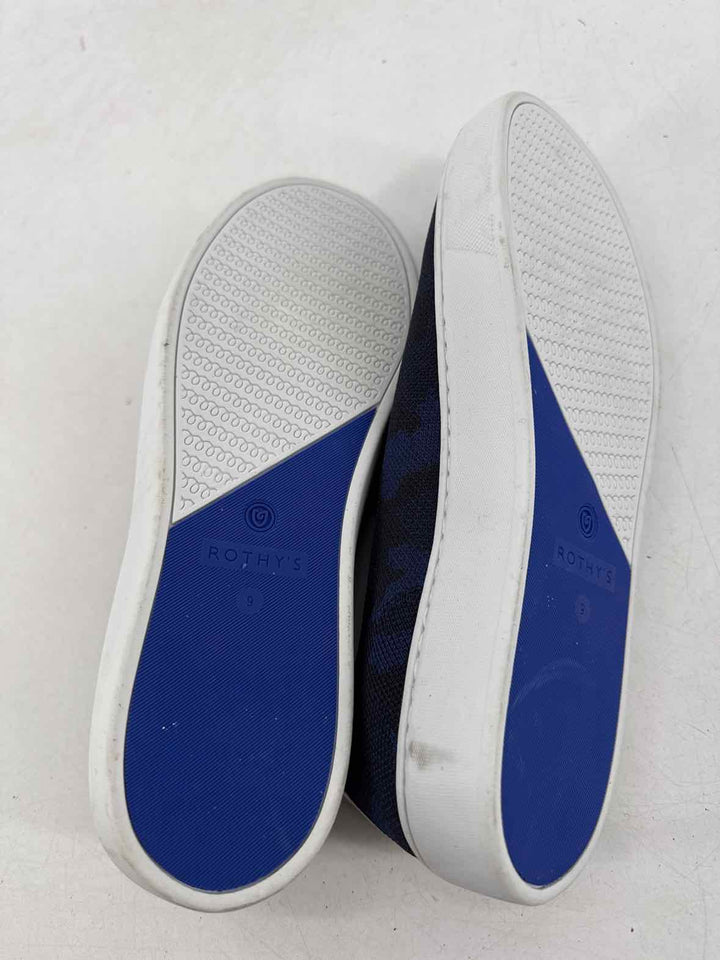 Shoe Size 9 ROTHY'S Blue Flats