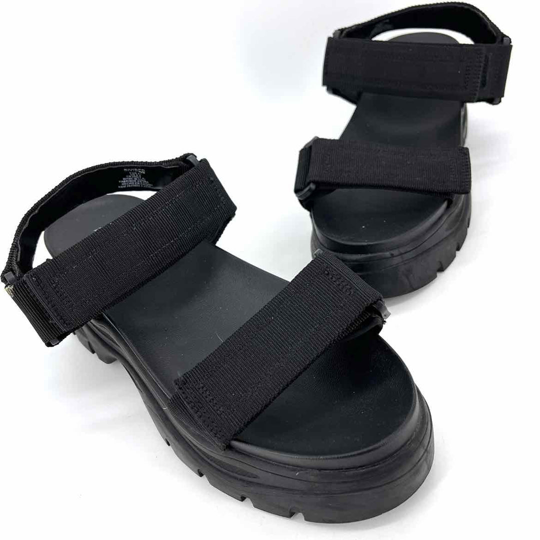 Shoe Size 41 H&M Black Rubber Sandals