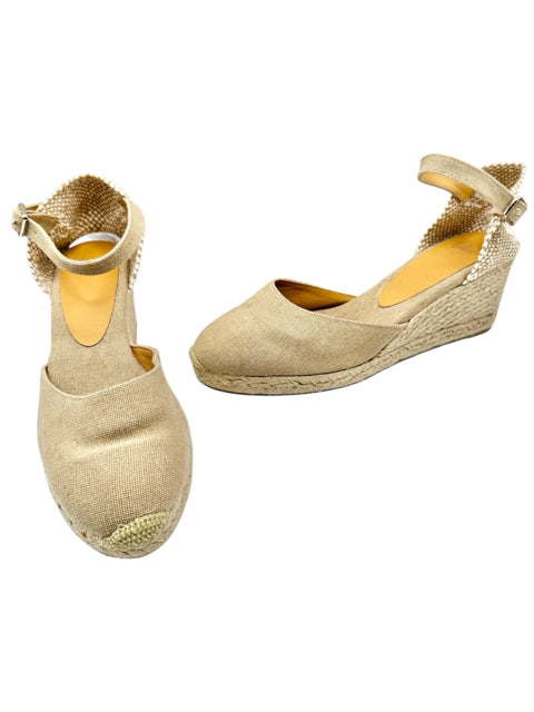 Shoe Size 41 Tan Wedge