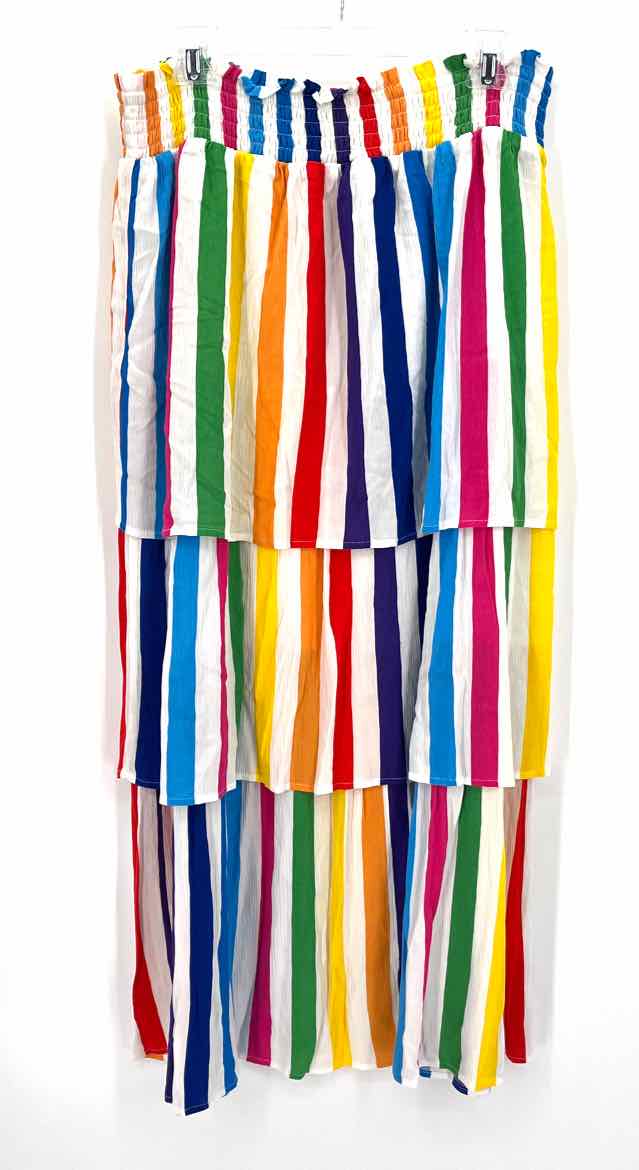 Size L NY & CO Multi-Color Skirt