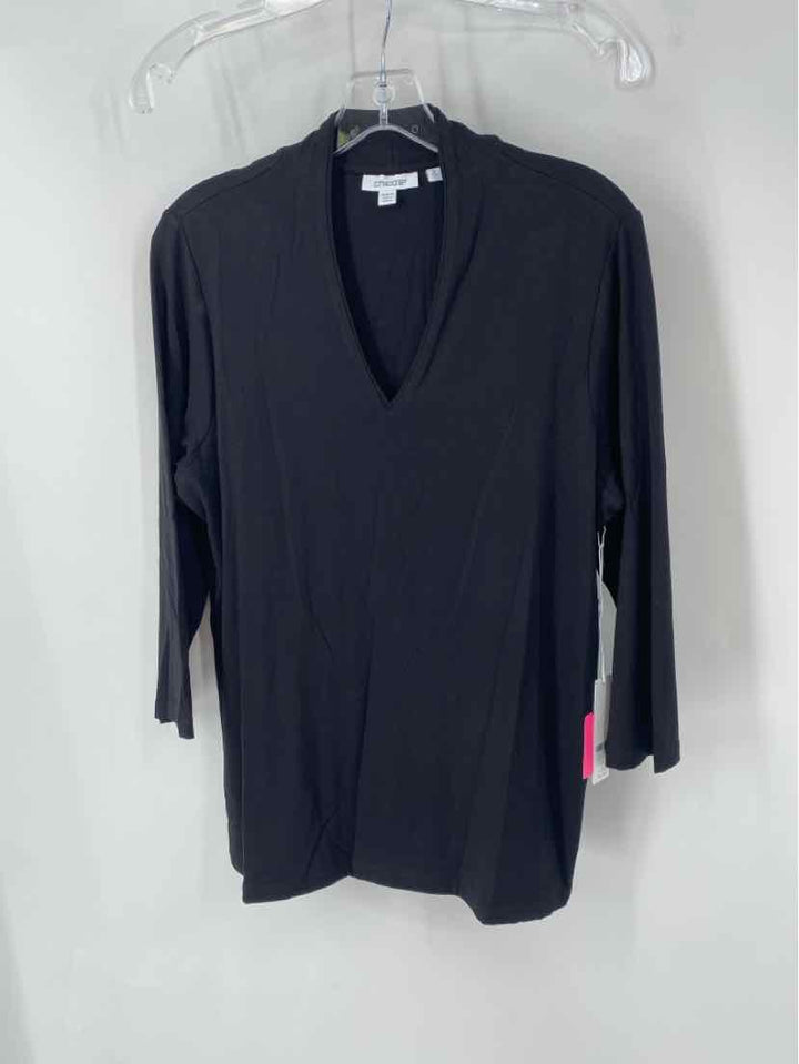 Size L Chico's Black Shirt