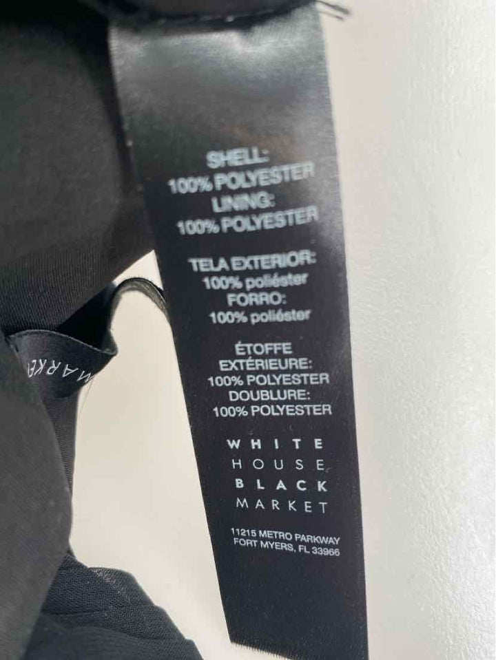Size 10 White House Black Market Black Dress