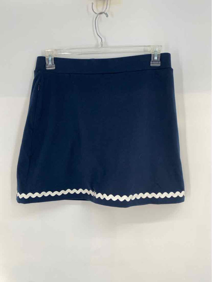 Size L SPARTINA Navy Skirt