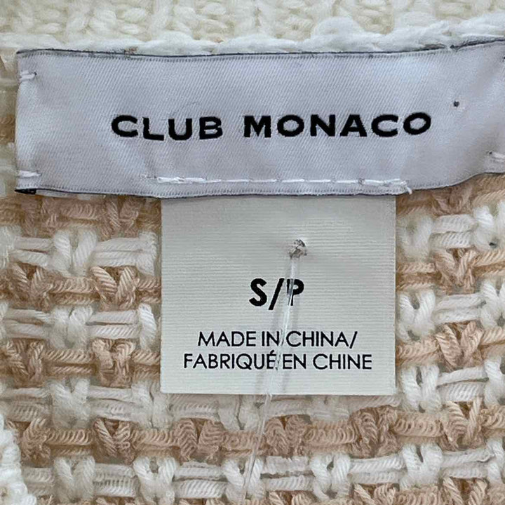Size S CLUB MONACO Beige Shirt
