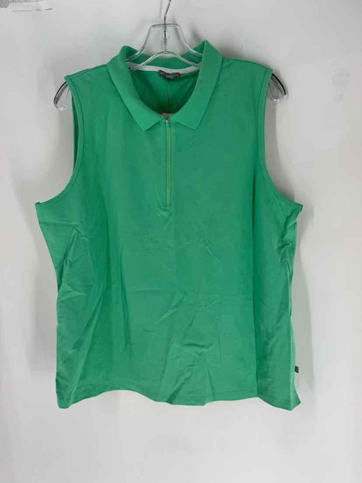 Size XL Talbots Green Shirt