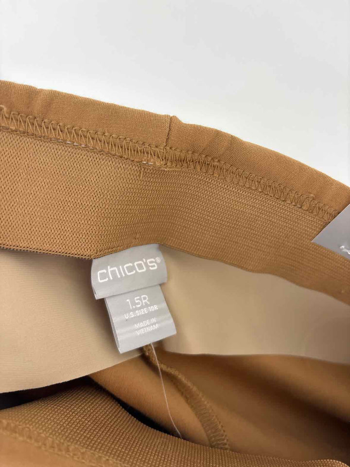 Size 10 Chico's Tan Pants