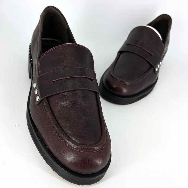 Shoe Size 10.5 Dolce Vita Burgundy Leather Flats