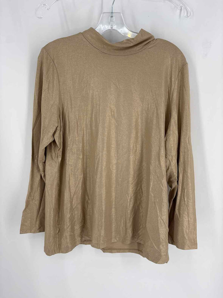 Size L Chico's Gold Shirt