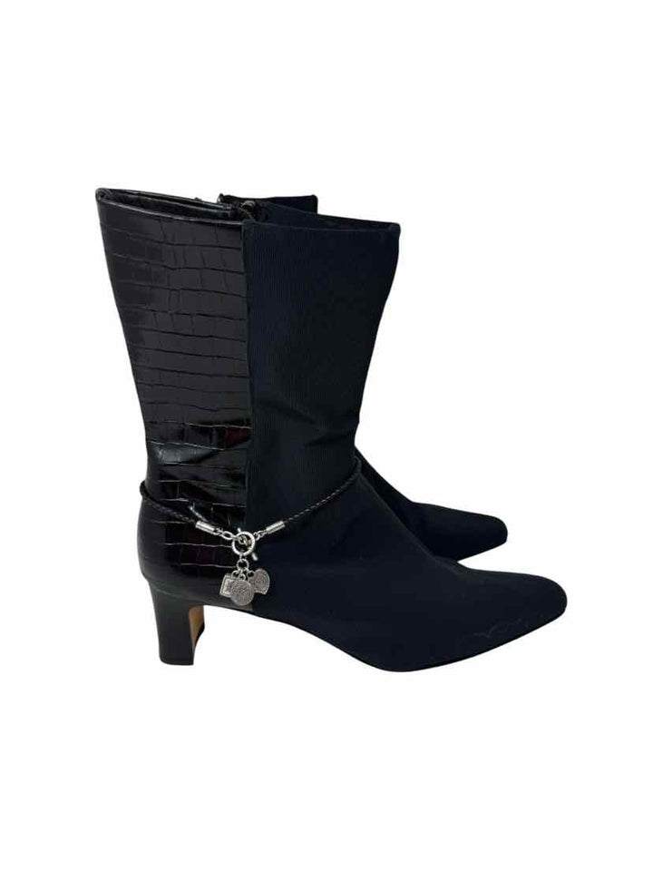 Shoe Size 9.5 BRIGHTON Black Boots