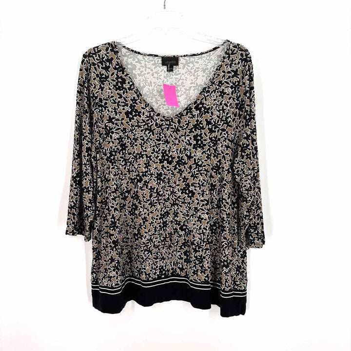 Size L J JILL Tan Shirt