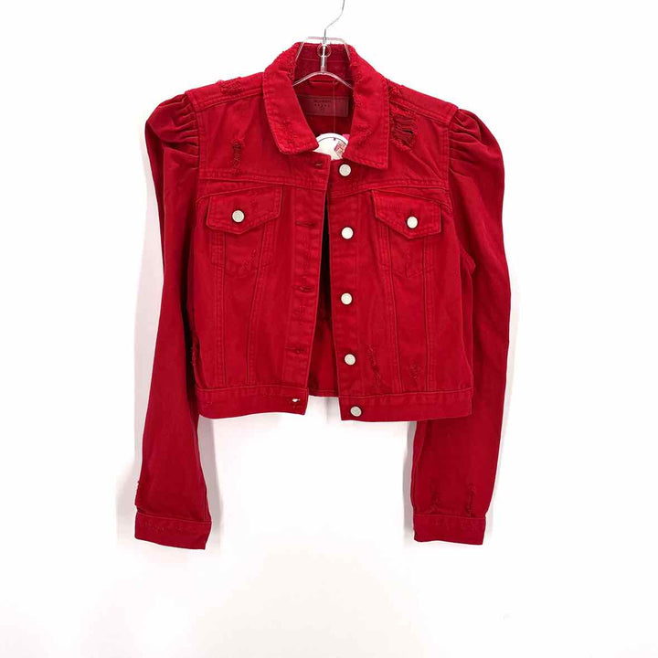 Size XS BLANK NYC Red Jacket