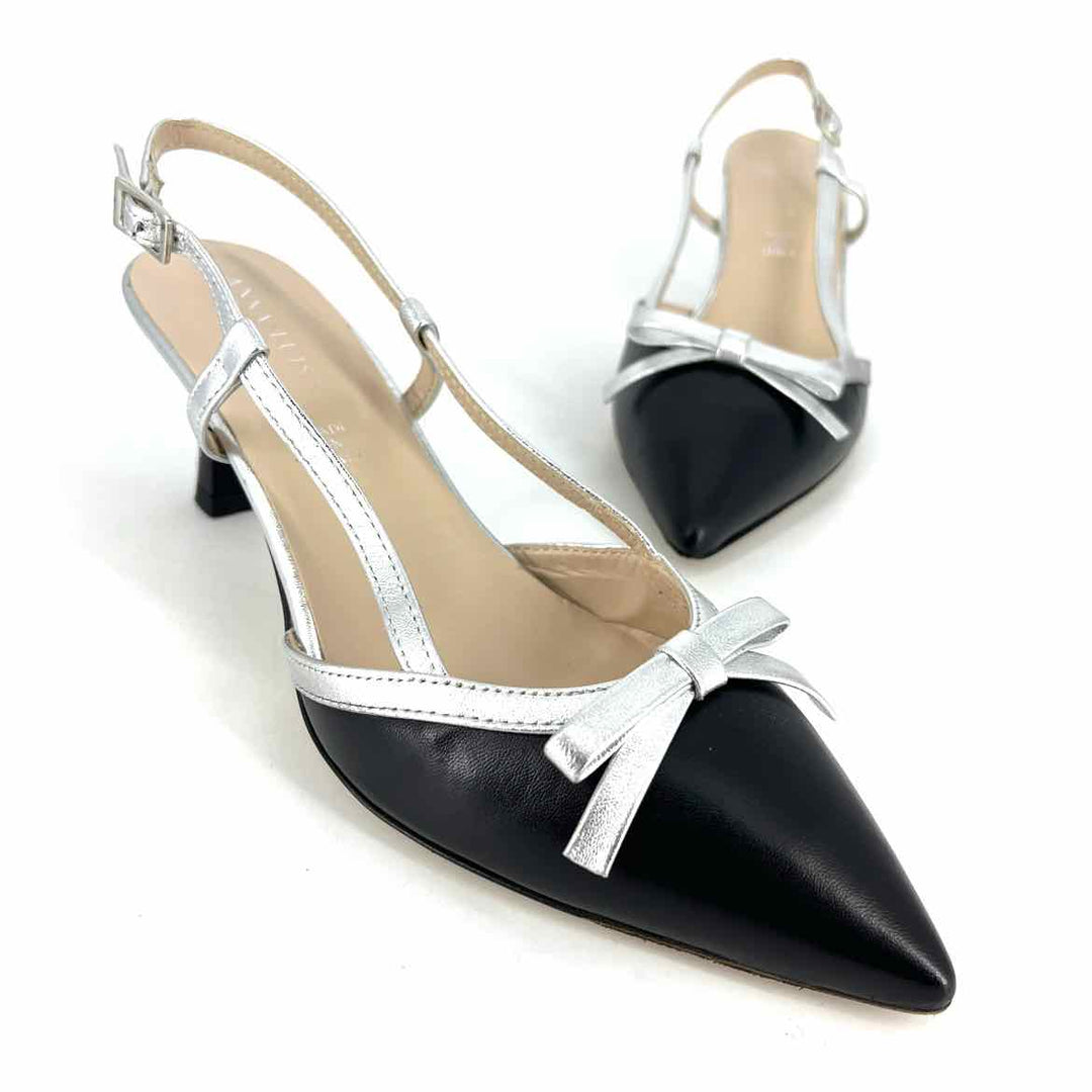 Shoe Size 8 Multi-Color Leather Pumps