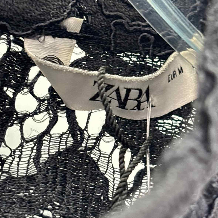 Size M ZARA Black Lace Shirt