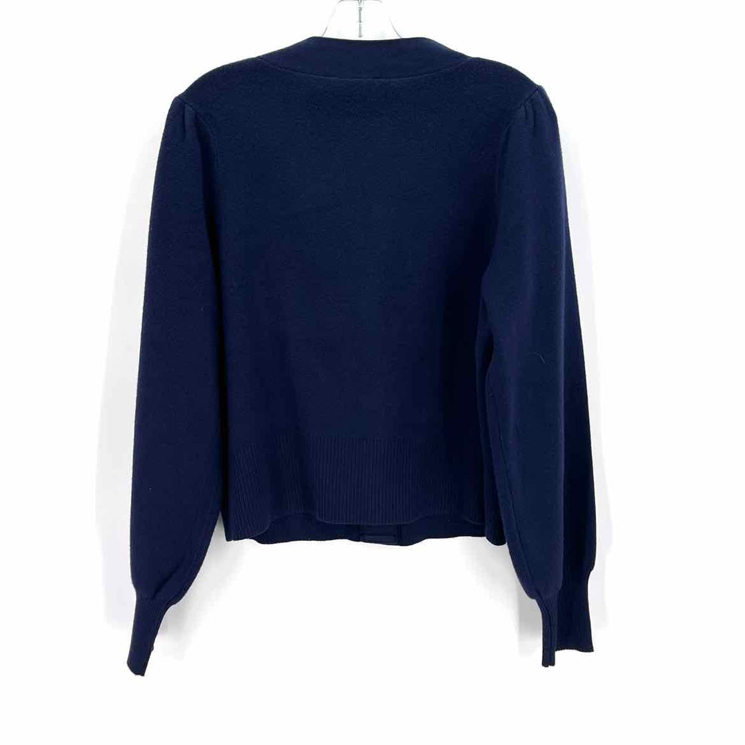 Size M CROWN & IVY Navy Knit Sweater