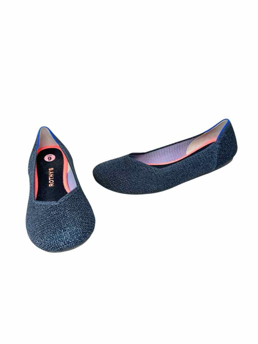 Shoe Size 9 ROTHY'S Navy Flats