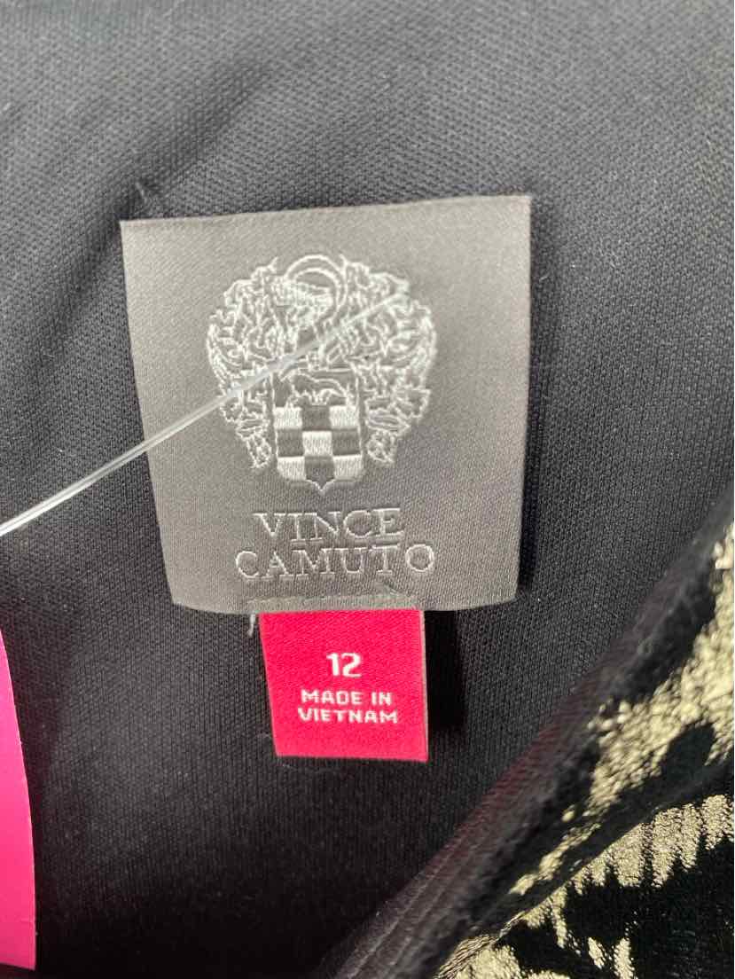 Size 12 Vince Camuto Black Dress