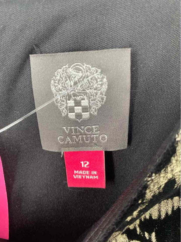 Size 12 Vince Camuto Black Dress