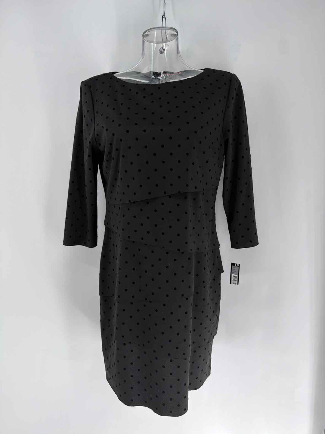 Size 12P TAHARI Black Dress