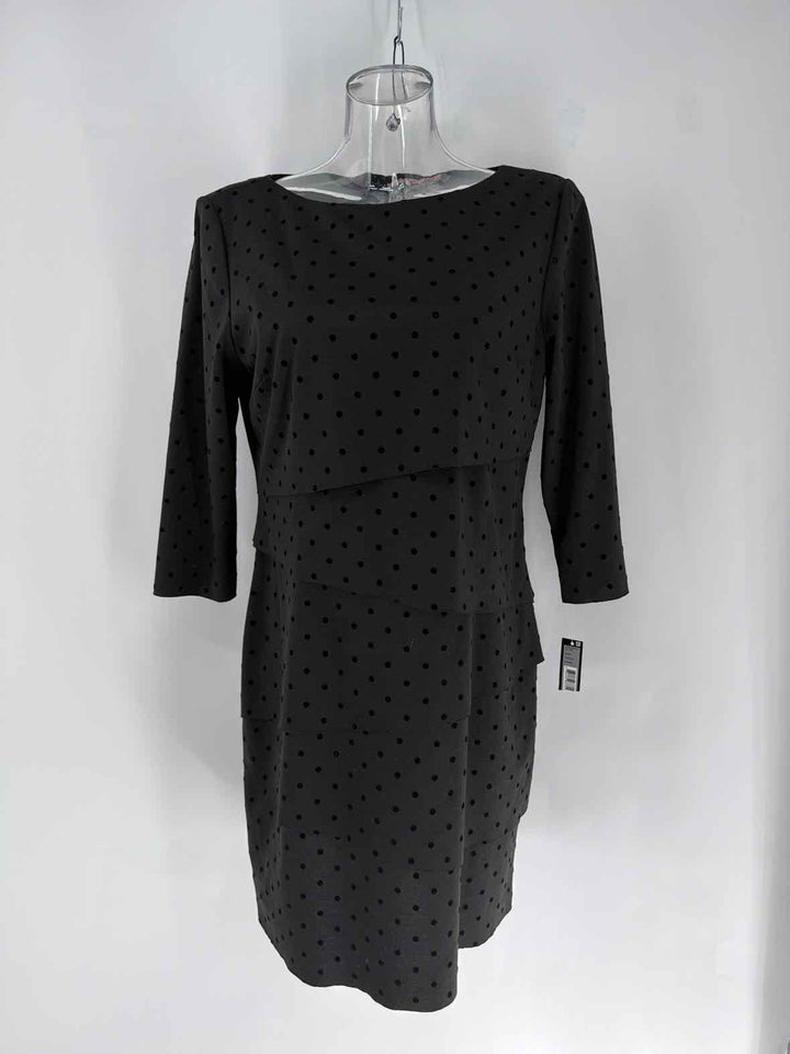 Size 12P TAHARI Black Dress