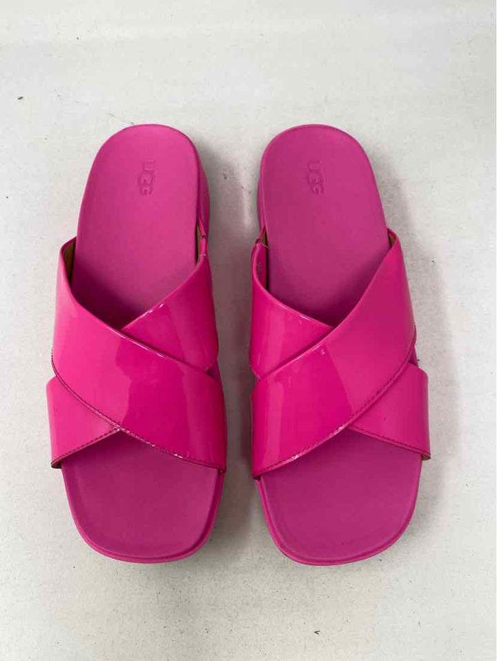 Shoe Size 9.5 Ugg Pink Sandals