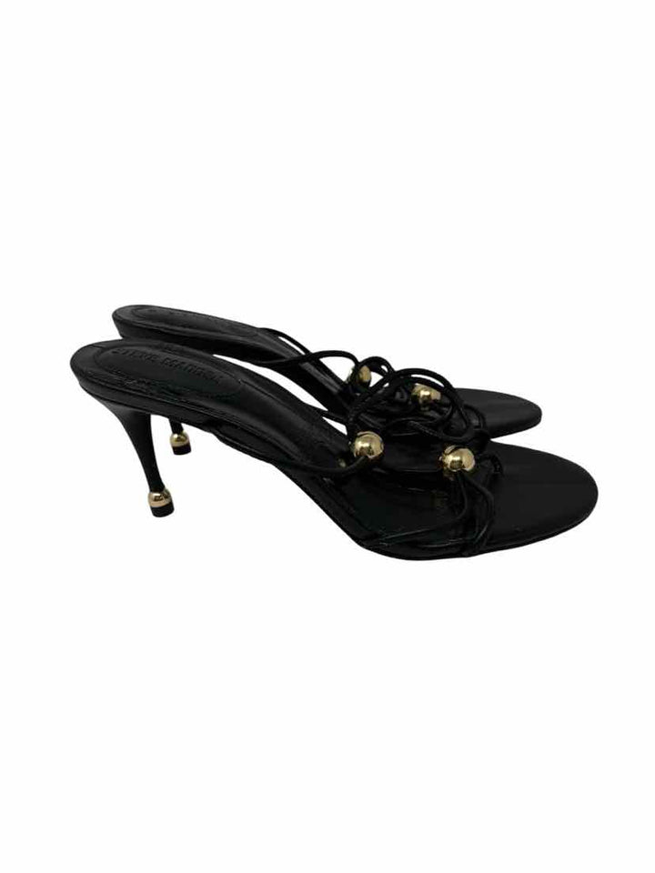 Shoe Size 6.5 Steve Madden Black Leather Sandals