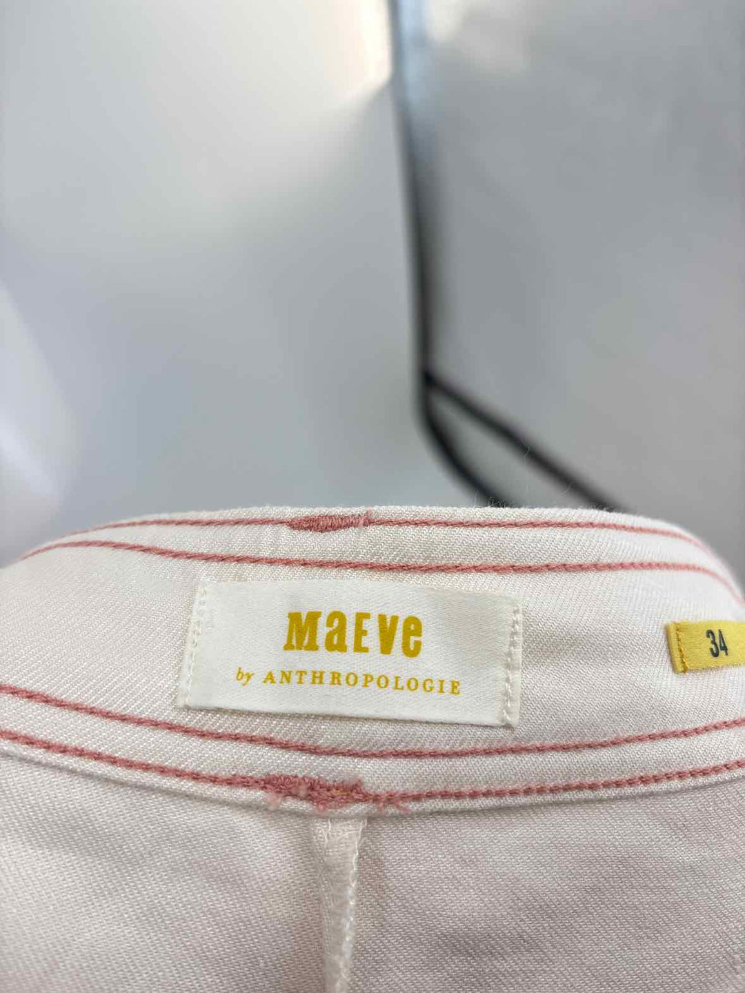 Size 34 MAEVE Ivory Pants