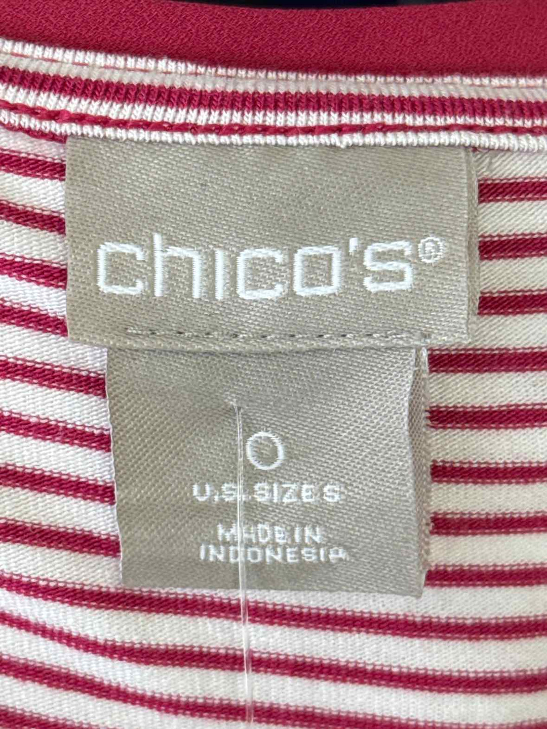 Size S Chico's Red Shirt