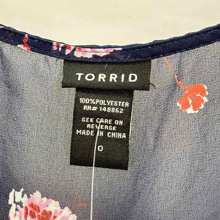 Size 0 Torrid Navy Shorts