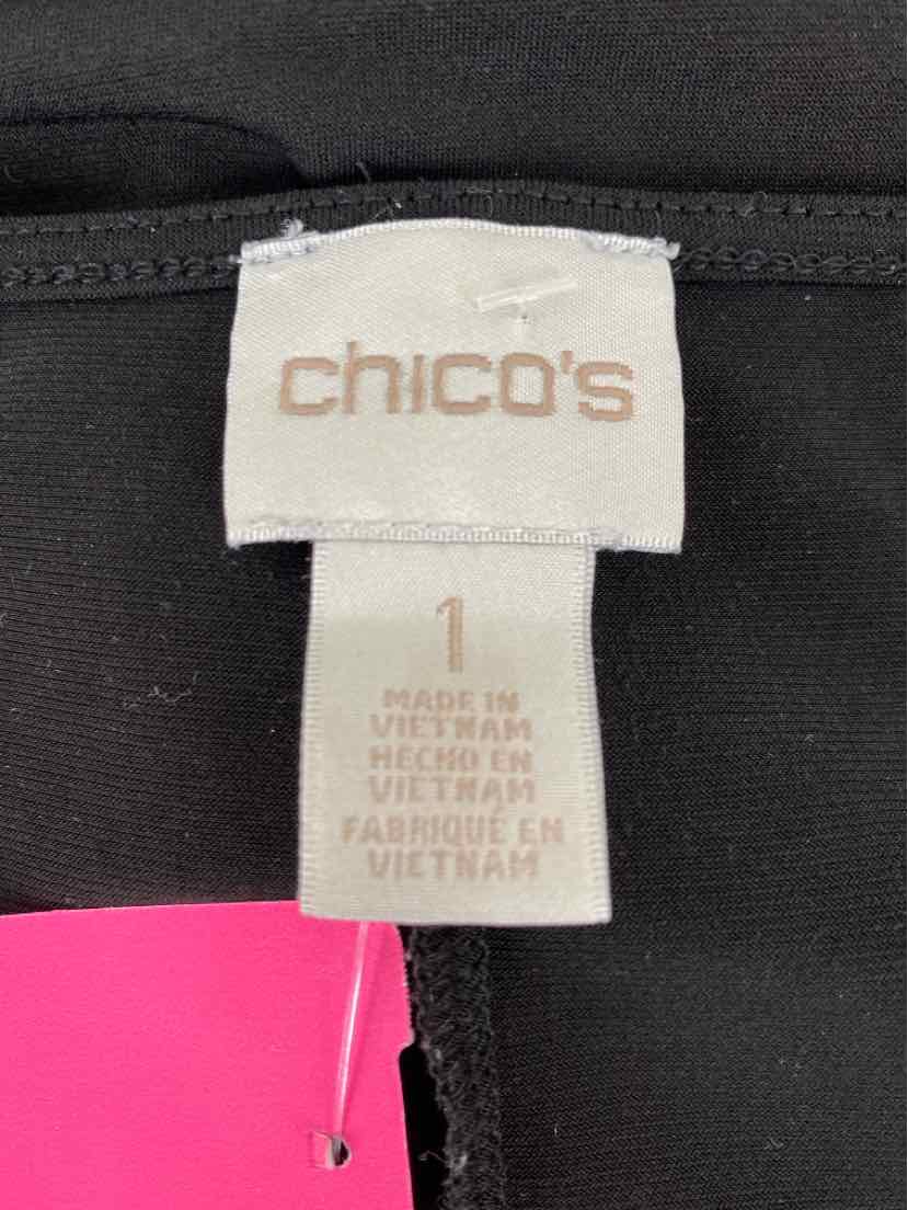 Size M Chico's Black Dress