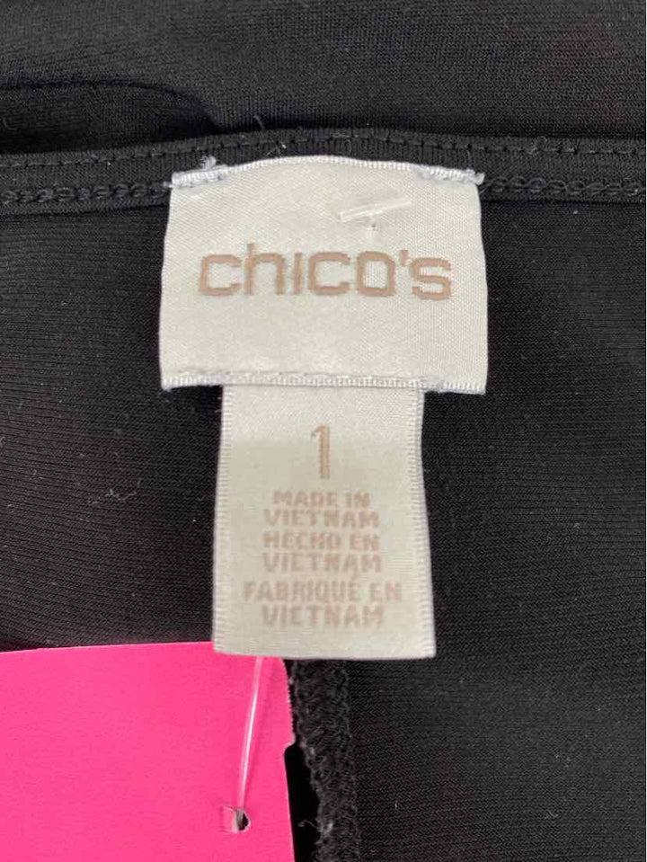 Size M Chico's Black Dress