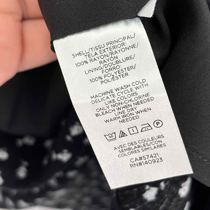 Size S LOFT Black/White Dress