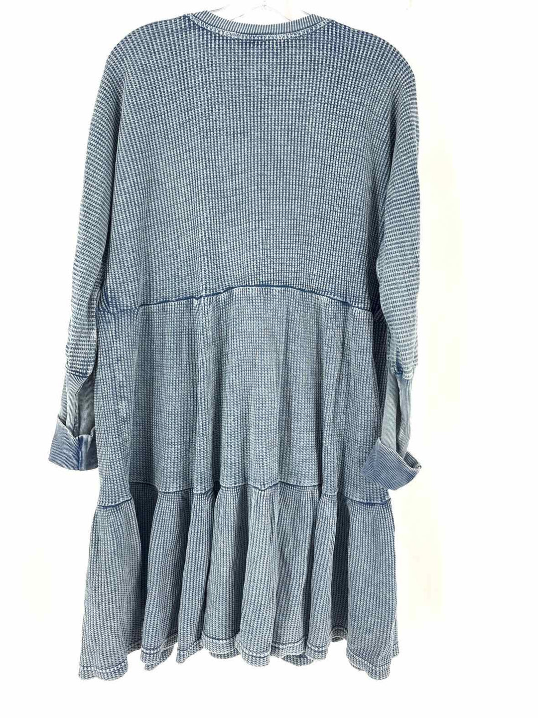 Size L FREE PEOPLE Blue Dress