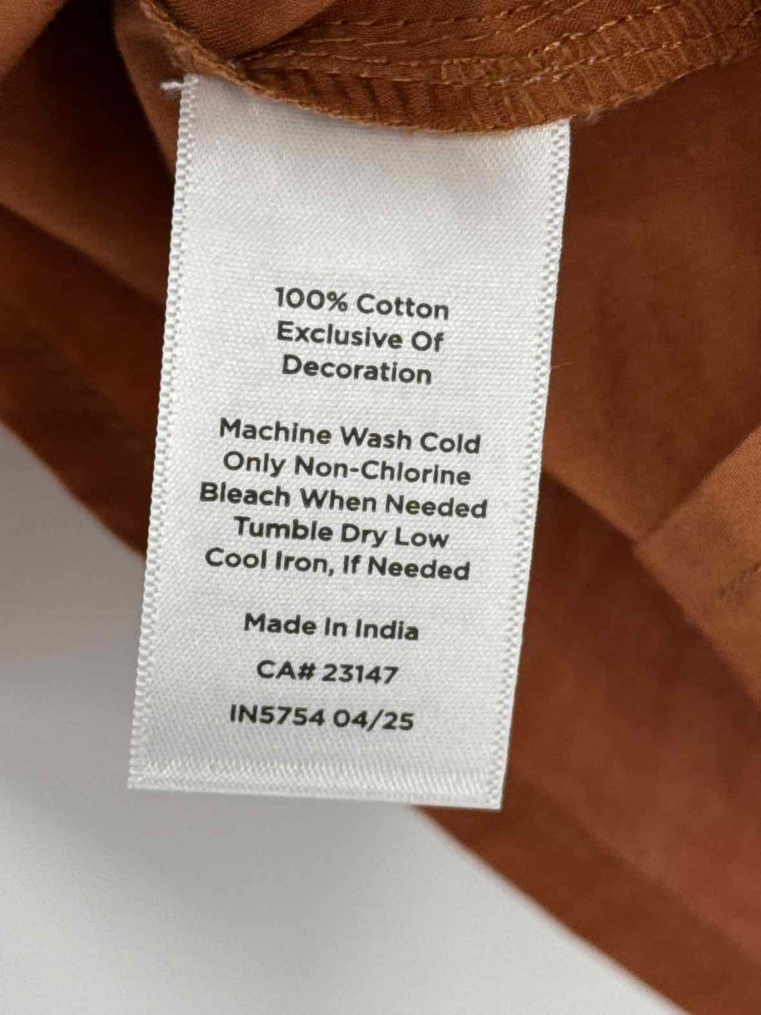 Size S Talbots Brown Shirt