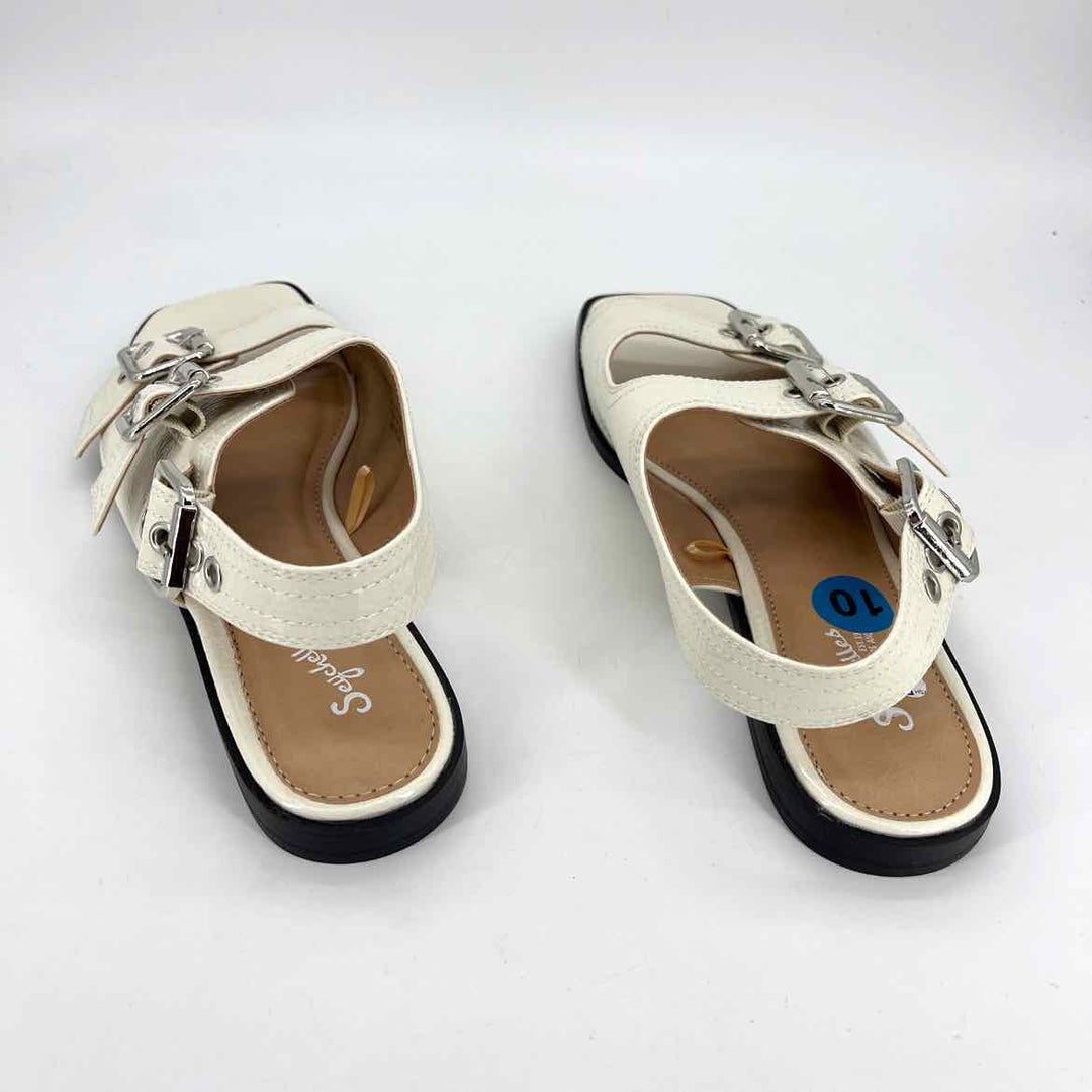 Shoe Size 10 SEYCHELLES Ivory Sandals
