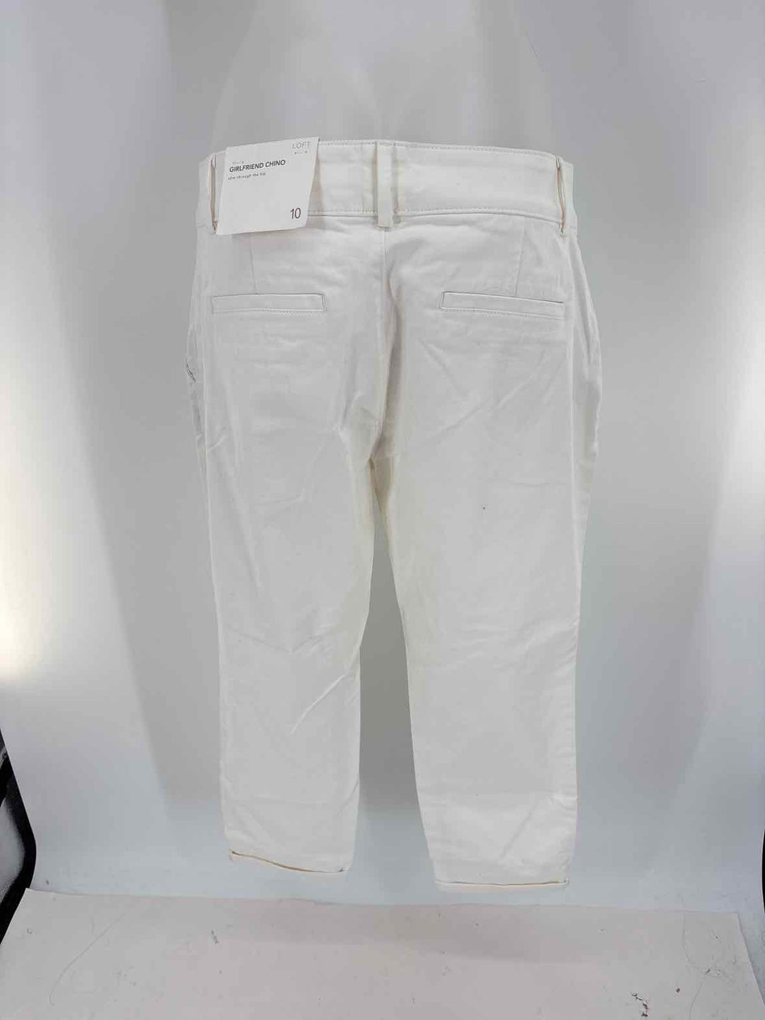Size 10 LOFT White Pants