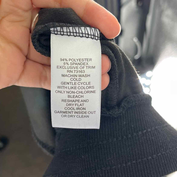 Size XL CABLE & GAUGE Black Velour Pants