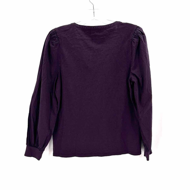 Size M NATION Purple Shirt