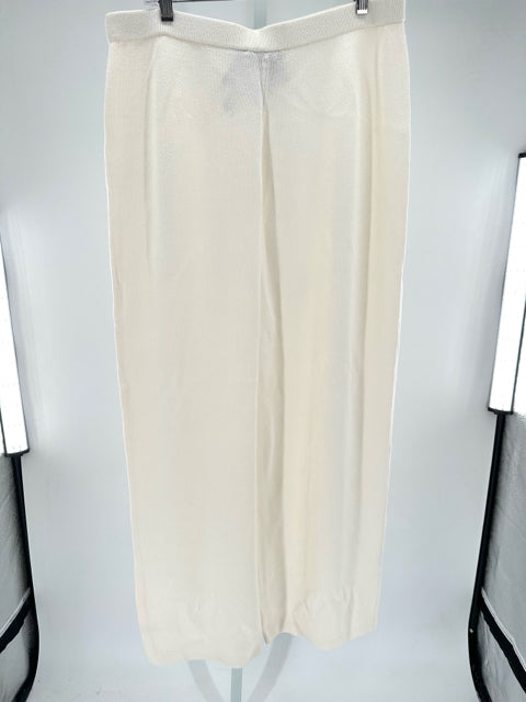 Size 16 ST JOHN Ivory Knit Pants