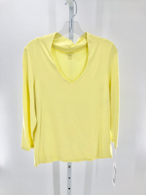 Size L ETCETERA Yellow Shirt