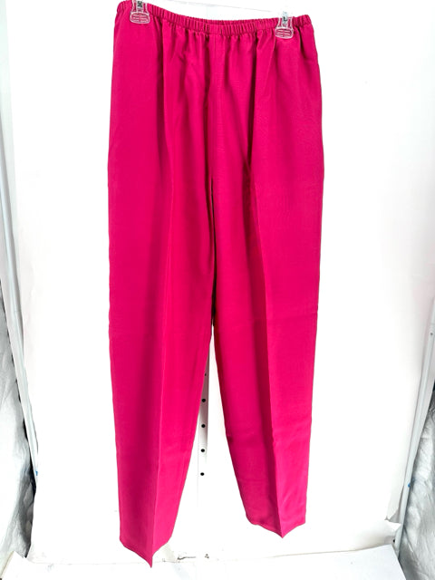 Size XL Fuschia Silk Pants