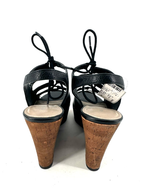 Shoe Size 6.5 FRANCO SARTO Black Sandals