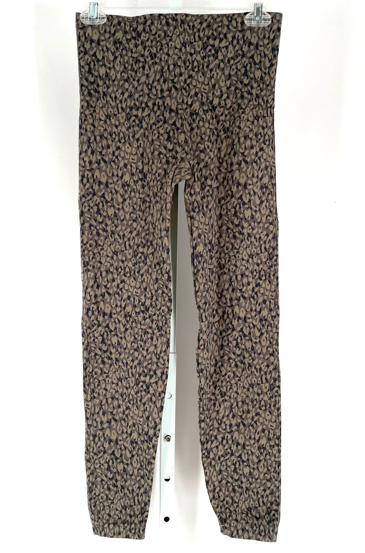 Size L SPANX Beige Print Leggings