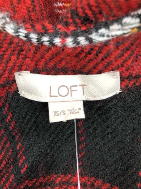 Size XS Ann Taylor Red Sweater