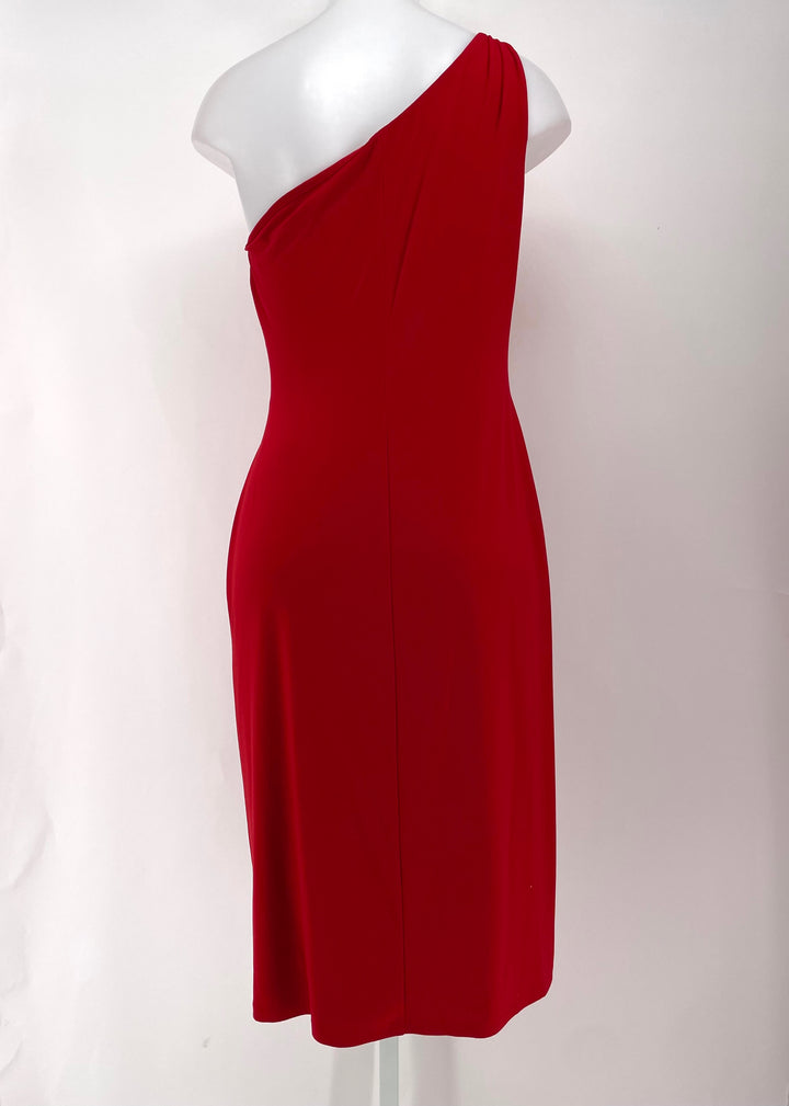 Size 8 RALPH LAUREN Red Dress