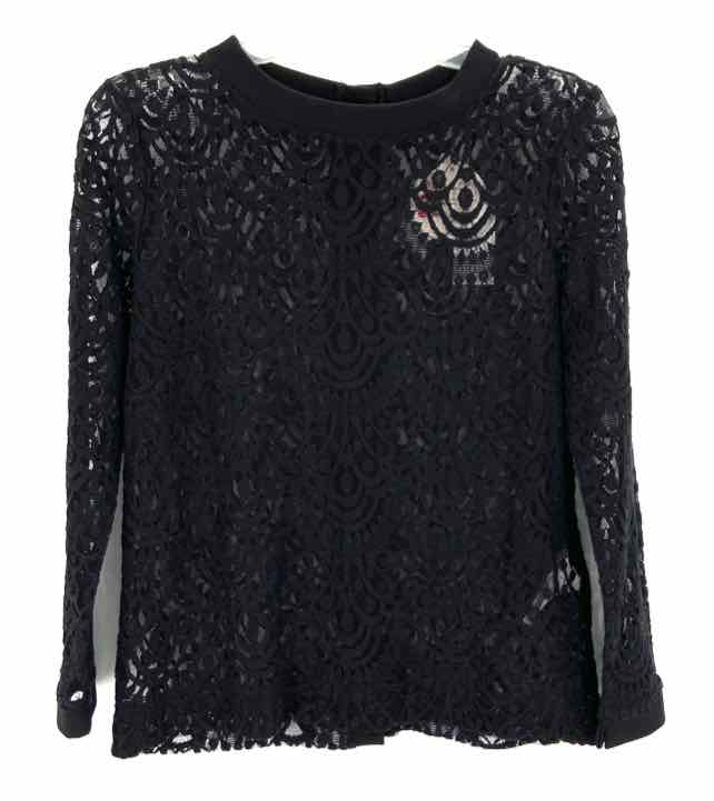 Size XS Banana Republic Black Lace Shirt